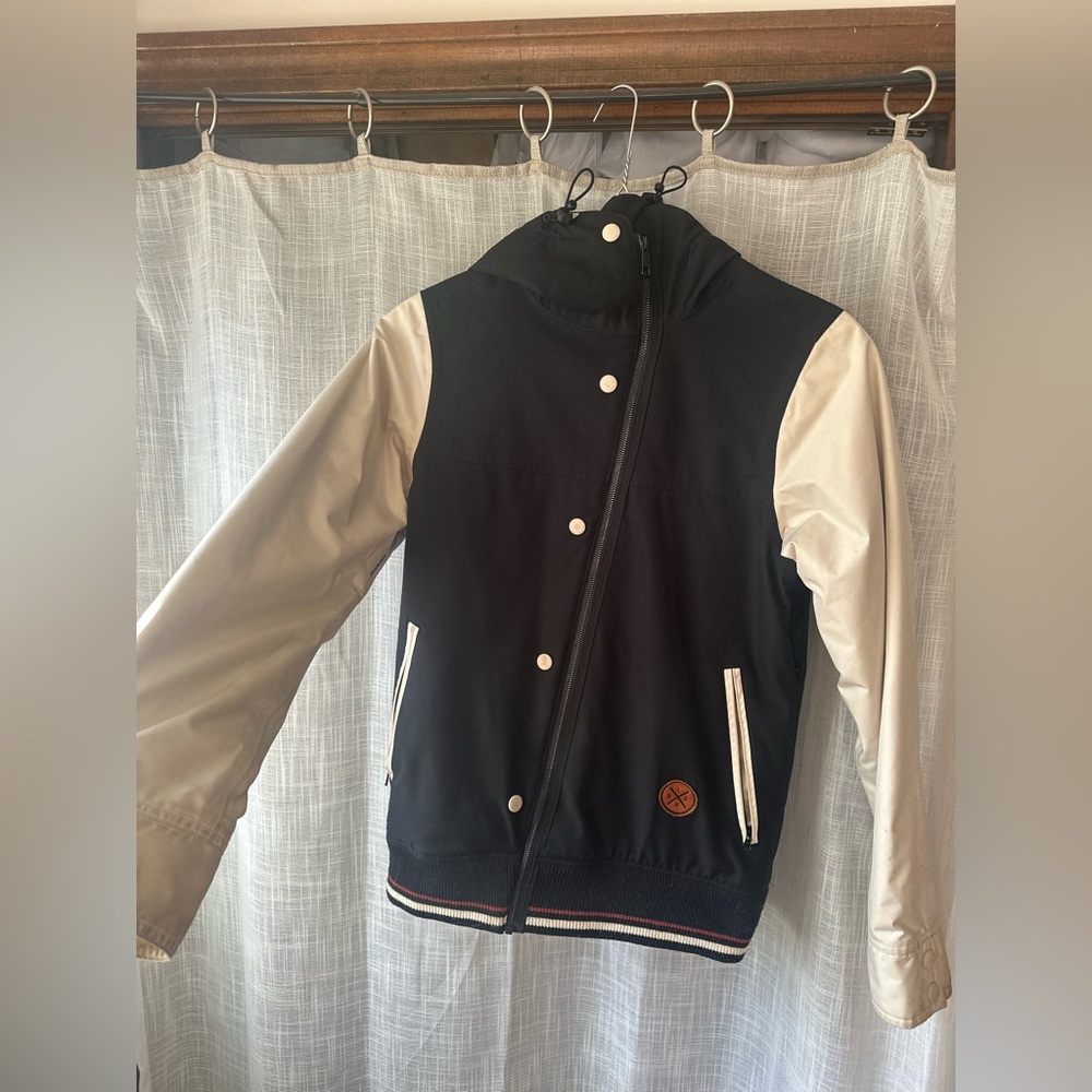 Holden Black Jacket with Cream Label